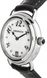 Часы наручные женские Aerowatch 42960 AA02 кварцевые с бриллиантами на сером кожаном ремешке 2