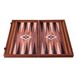 BXL1KK Manopoulos Handmade wooden Backgammon-Wenge with side racks - Large 3