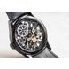 Часы наручные мужские Aerowatch 50981 NO17 механические, скелетон, черный ремешок из тисненой кожи 3