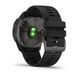 Смарт-годинник Garmin Fenix 6X Pro Solar титановий сірий DLC з чорним ремінцем 10