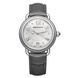 Годинники наручні жіночі Aerowatch 42960 AA02 кварцові з діамантами на сірому шкіряному ремінці 1