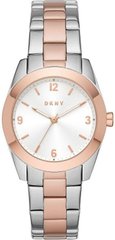 Часы наручные женские DKNY NY2897, кварцевые, цвет розового золота, США