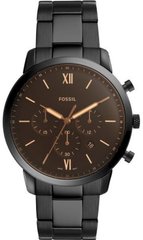 Часы наручные мужские FOSSIL FS5525 кварцевые, на браслете, черные, США