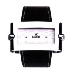 Часы наручные Korloff GKH1/WP9 кварцевые, унисекс, GMT, ремешок из натуральной кожи аллигатора