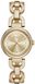 Часы наручные женские DKNY NY2768 кварцевые, браслет из букв, цвет желтого золота, США 7