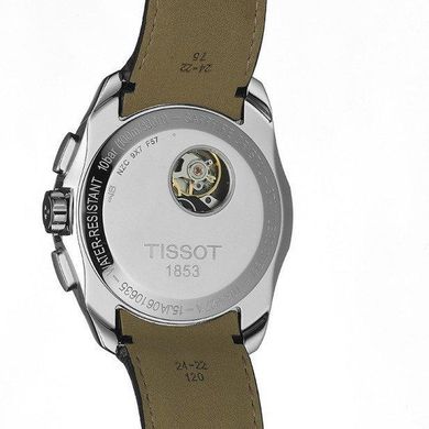 Годинники наручні чоловічі Tissot COUTURIER AUTOMATIC CHRONOGRAPH T035.627.16.051.00