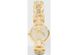 Часы наручные женские DKNY NY2768 кварцевые, браслет из букв, цвет желтого золота, США 3