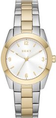 Часы наручные женские DKNY NY2896 кварцевые, на браслете, золотистые, США