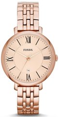 Годинники наручні жіночі FOSSIL ES3435 кварцові, на браслеті, колір рожевого золота, США