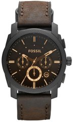 Часы наручные мужские FOSSIL FS4656 кварцевые, ремешок из кожи, США