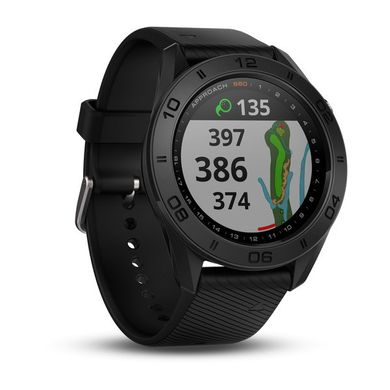 Смарт-годинник для гольфу Garmin Approach S60, чорний