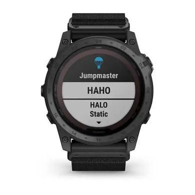 Смарт-годинник Garmin Tactix 7 &ndash; Pro Edition чорний з нейлоновими ремінцями чорного та коричневого кольору