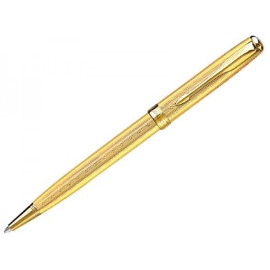 Шариковая ручка Parker Sonnet Chiselled Gold GT BP 85 432G