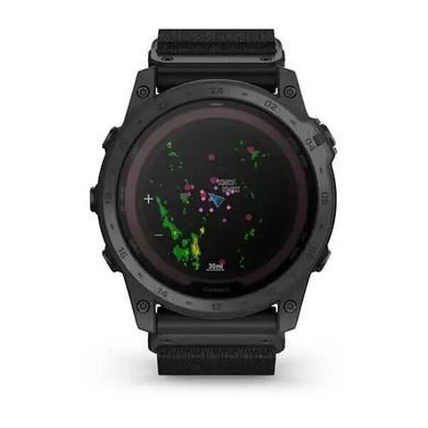 Смарт-годинник Garmin Tactix 7 &ndash; Pro Edition чорний з нейлоновими ремінцями чорного та коричневого кольору