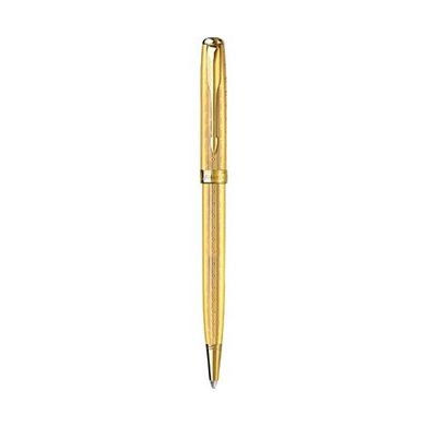 Шариковая ручка Parker Sonnet Chiselled Gold GT BP 85 432G