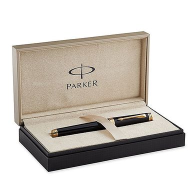 Ручка роллер Parker Premier Black Lacquer GT RB 89 722