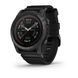 Смарт-годинник Garmin Tactix 7 &ndash; Pro Edition чорний з нейлоновими ремінцями чорного та коричневого кольору