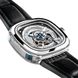 Часы наручные мужские SEVENFRIDAY SF-S1/01 с автоподзаводом в индустриальном дизайне, Швейцария 3
