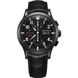 Часы-хронограф наручные мужские Aerowatch 61948 NO03 черные в стиле Military (механика с автоподзаводом) 1
