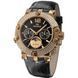 Наручные часы 1690-5-706 black, pvd-r with stones, black leather (Seculus)