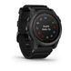 Смарт-годинник Garmin Tactix 7 &ndash; Pro Edition чорний з нейлоновими ремінцями чорного та коричневого кольору