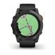 Смарт-часы Garmin Fenix 7X Pro - Solar Edition - сланцево-серые с черным ремешком 3