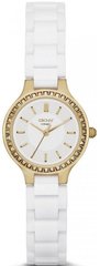Часы наручные DKNY NY2250 кварцевые на белом керамическом браслете, США