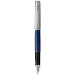Ручка перьевая Parker JOTTER 17 Royal Blue CT FP M 16 312 из нержавеющей стали, отделка хромом