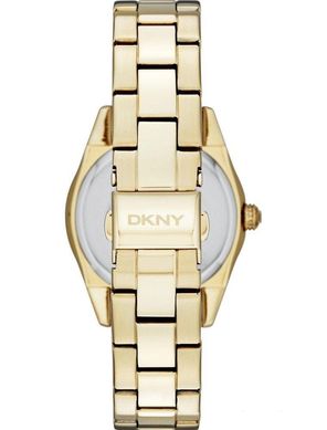 Часы наручные женские DKNY NY2132 кварцевые, на браслете, золотистые, США