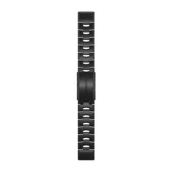 Ремінець Garmin QuickFit 22 для fenix 5/5 Plus, Approach S60, Instinct, MARQ, Forerunner 935/945/745 та інших, титановий темно-сірий DLC