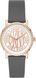 Часы наручные женские DKNY NY2764 кварцевые, серый ремешок из кожи, США 1