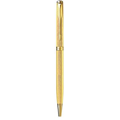 Шариковая ручка Parker Sonnet Slim Chiselled Gold GT BP 85 431G