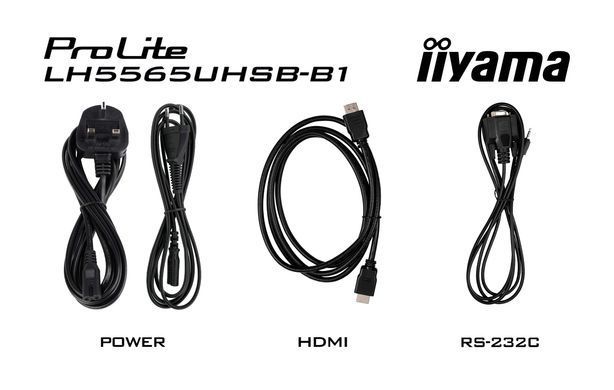 Інформаціїйний дисплей iiyama ProLite LH5565UHSB-B1