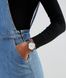 Часы наручные женские DKNY NY2506 кварцевые на черном ремешке из кожи, США 2