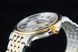 Часы наручные мужские Aerowatch 24962 BI01M кварцевые, с датой, на стальном браслете, биколорные 2
