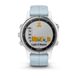 Смарт-годинник Garmin Fenix 5S Plus білий з сіро-блакитним ремінцем 7