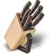 Кухонный набор Victorinox Forged Сhef's Grand Maitre Wood Cutlery Block 6шт с дерев. ручкой с подставкой 2