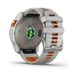 Смарт-часы Garmin Fenix 7X Pro - Sapphire Solar Edition - титановый корпус с дымчато-серым/оранжевым ремешком 11