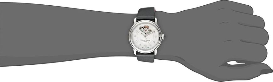 Часы наручные женские с бриллиантами FREDERIQUE CONSTANT LADIES AUTOMATIC DOUBLE HEART BEAT FC-310WHF2P6
