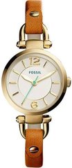 Часы наручные женские FOSSIL ES4000 кварцевые, кожаный ремешок, США