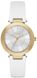 Часы наручные женские DKNY NY2295 кварцевые, сталь, белый ремешок из кожи, США 1