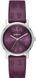 Часы наручные женские DKNY NY2762 кварцевые, ремешок с тиснением, фиолетовые, США 1