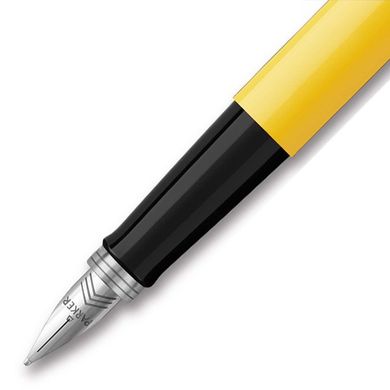 Ручка перьевая Parker JOTTER 17 Plastic Yellow CT FP F 15 311 из стали и пластика