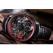 Часы наручные мужские Aerowatch 50981 NO21, механика с ручным заводом, красный паук на циферблате 2