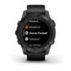 Смарт-часы Garmin Fenix 7 Pro - Sapphire Solar Edition - темно-серый титан DLC Carbon с черным ремешком 10