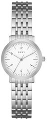 Часы наручные женские DKNY NY2509, кварцевые, на браслете, серебристые, США УЦЕНКА