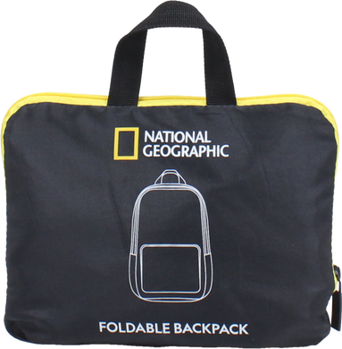 Рюкзак складаємий National Geographic Foldable N14403;06 чорний
