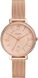 Годинники наручні жіночі FOSSIL ES4628 кварцові, "міланський" браслет, колір рожевого золота, США 1