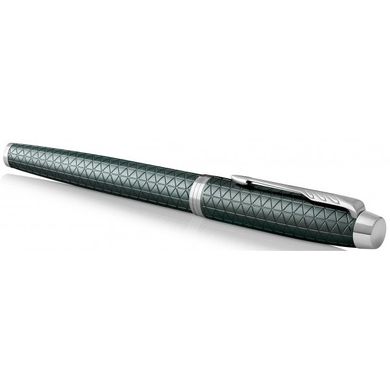 Ручка-ролер Parker IM 17 Premium Pale Green CT RB 24 222 в матовому зеленому кольорі