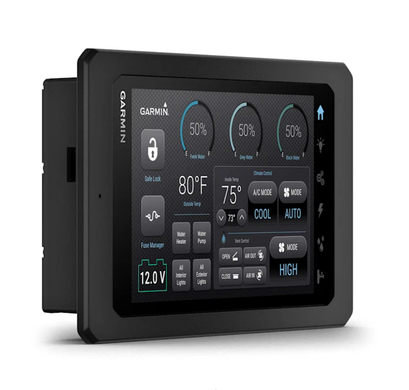 7-дюймовий дисплей комутаційної системи Garmin SERV+ для автобудинку (вбудована комутація)